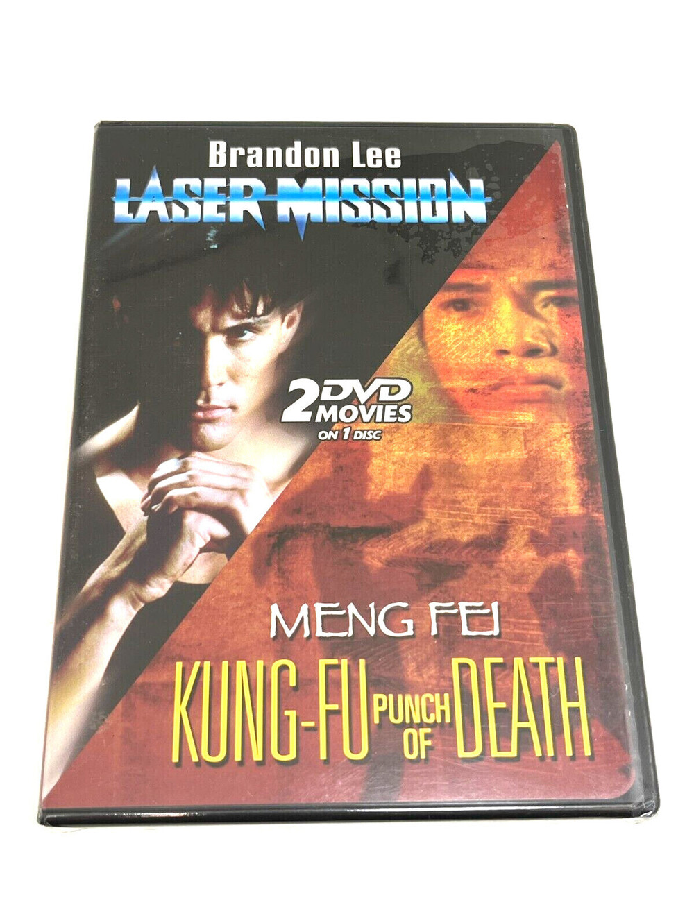 Laser Mission and Kung-Fu Punch of Death DVD - Brandon Lee - Brand New Sealed
